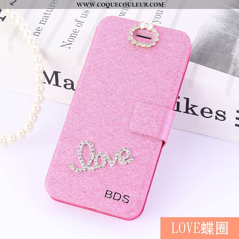 Coque Honor 9x Cuir Incassable, Housse Honor 9x Téléphone Portable Rose