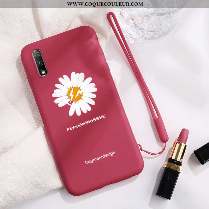 Coque Honor 9x Protection Tout Compris Petit, Housse Honor 9x Personnalité Téléphone Portable Rouge