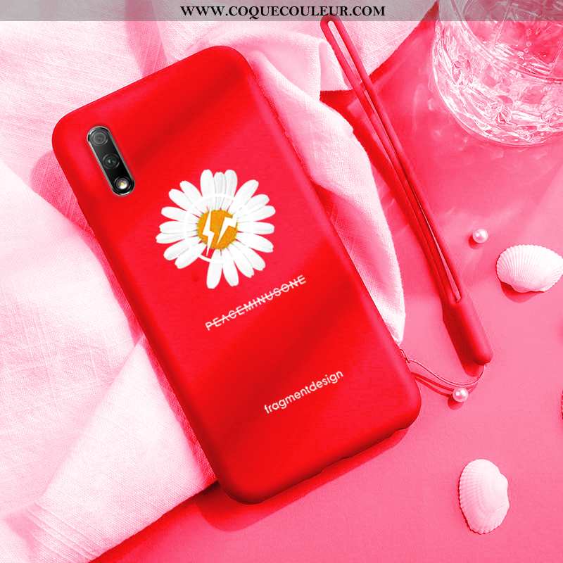 Coque Honor 9x Protection Tout Compris Petit, Housse Honor 9x Personnalité Téléphone Portable Rouge