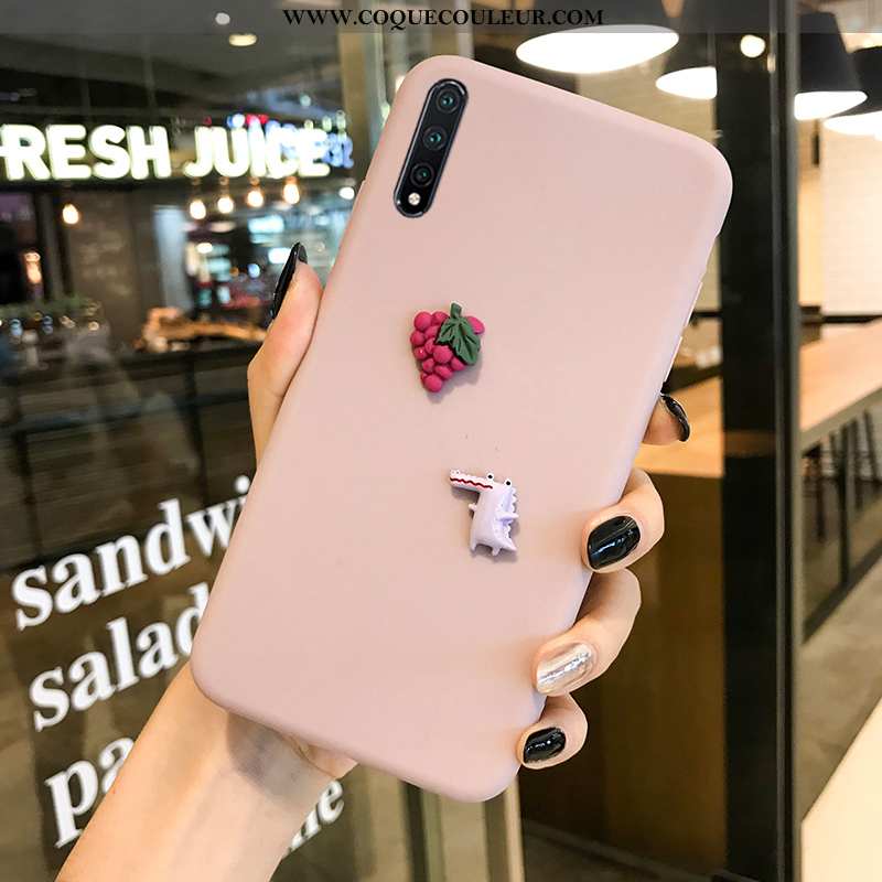 Housse Honor 9x Pro Légère Nouveau Vert, Étui Honor 9x Pro Fluide Doux Tendance Rose