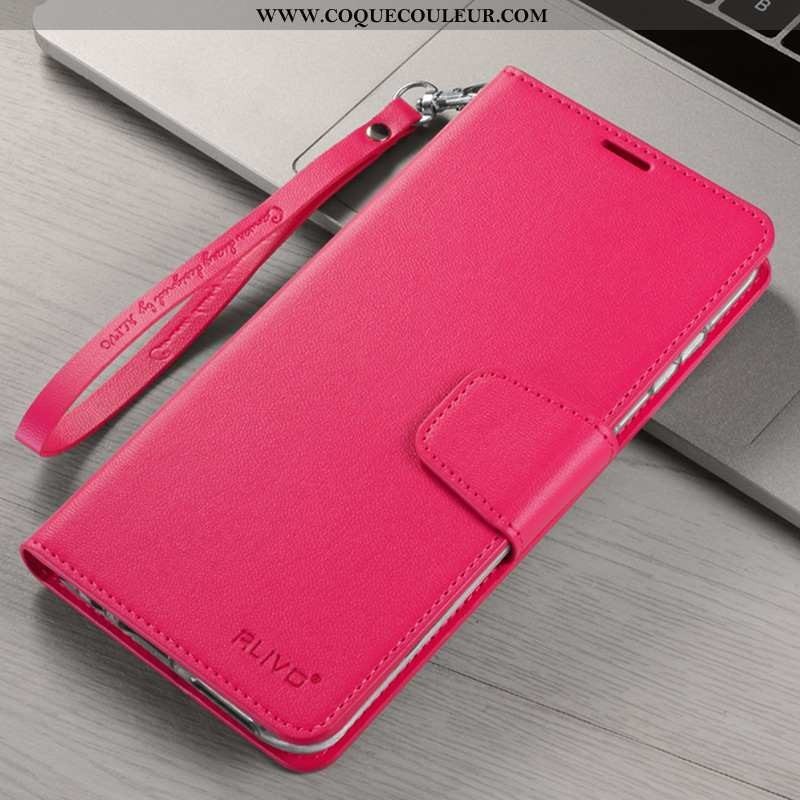 Coque Honor 9x Pro Cuir Tout Compris Étui, Housse Honor 9x Pro Protection Téléphone Portable Rose