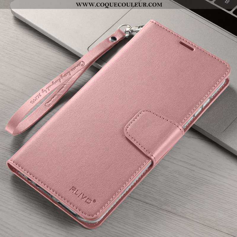 Coque Honor 9x Pro Cuir Tout Compris Étui, Housse Honor 9x Pro Protection Téléphone Portable Rose