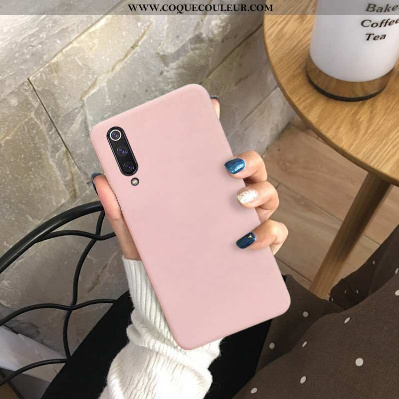 Housse Honor 9x Pro Protection Étui Couleur Unie, Honor 9x Pro Délavé En Daim Silicone Rose