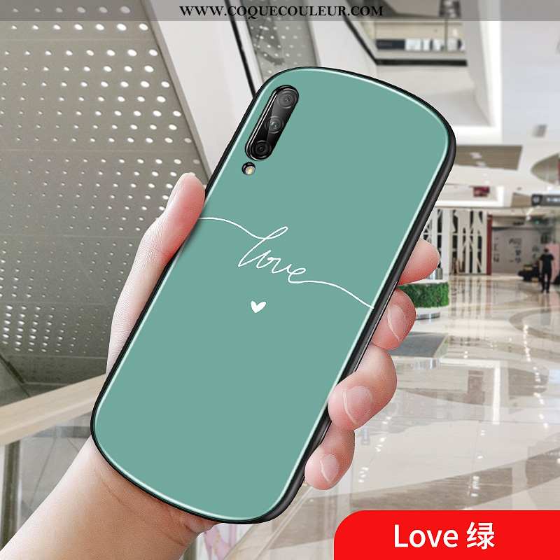 Coque Honor 9x Pro Vert Frais Téléphone Portable, Housse Honor 9x Pro Simple Verte