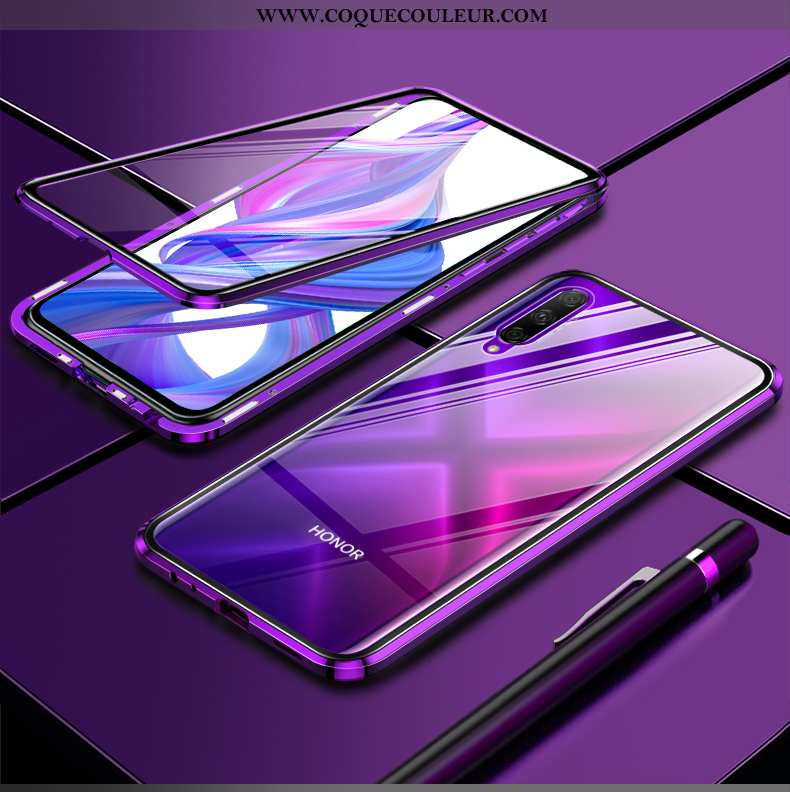 Housse Honor 9x Pro Protection Nouveau Transparent, Étui Honor 9x Pro Verre Ultra Violet