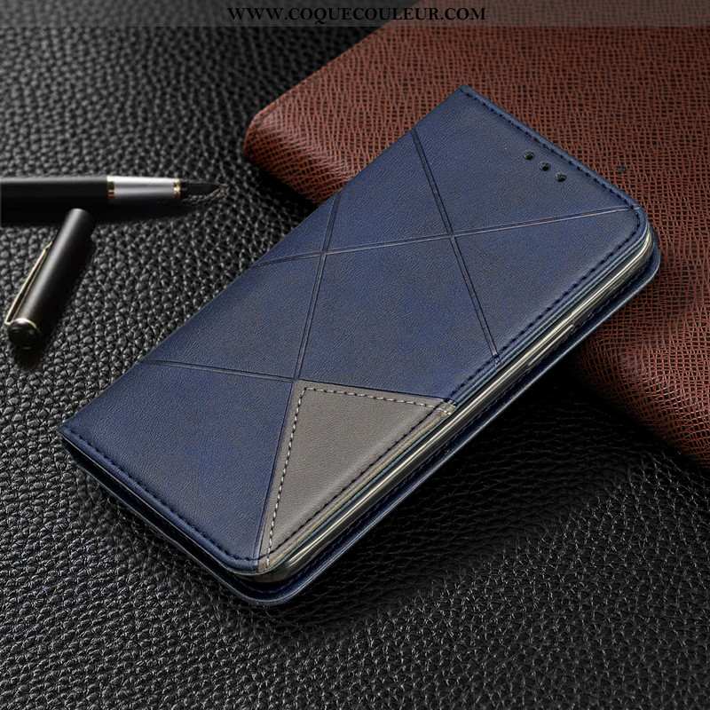 Coque Honor 9x Pro Protection Étui, Housse Honor 9x Pro Portefeuille Tout Compris Bleu