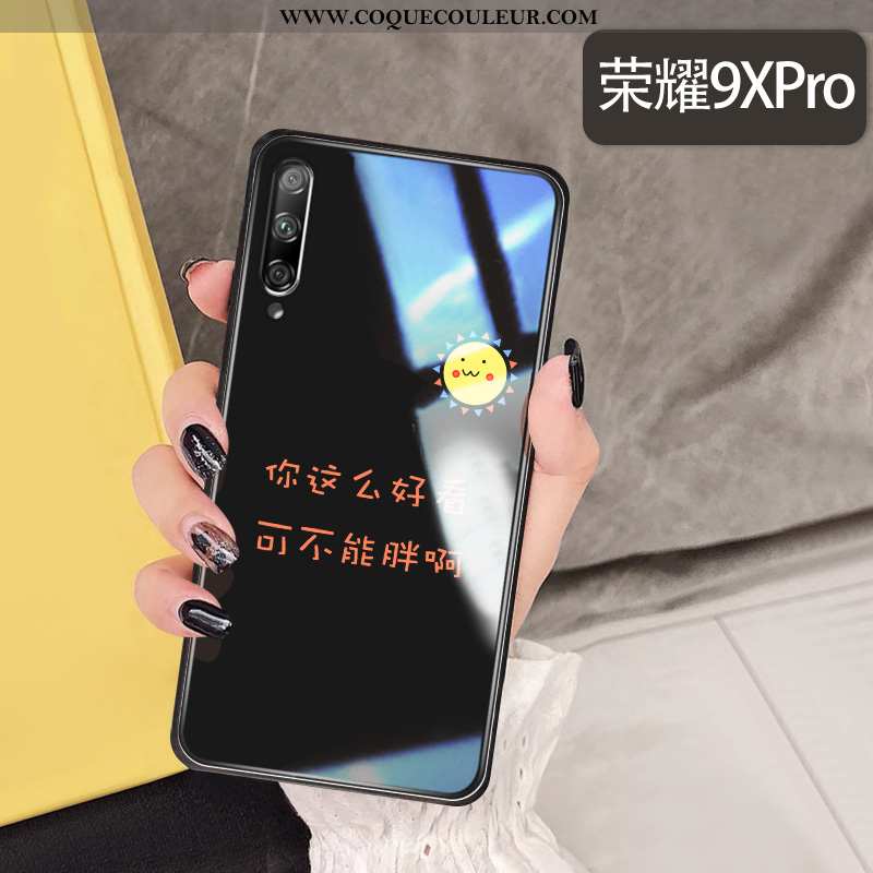 Housse Honor 9x Pro Silicone Téléphone Portable Simple, Étui Honor 9x Pro Protection Rose