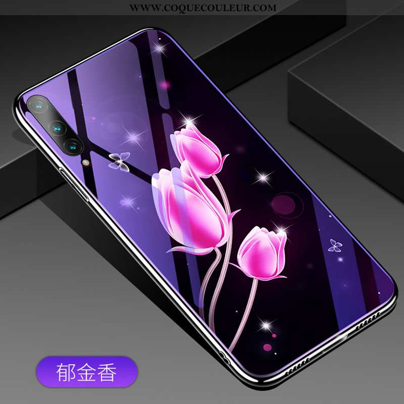 Housse Honor 9x Pro Protection Tout Compris Violet, Étui Honor 9x Pro Verre Violet