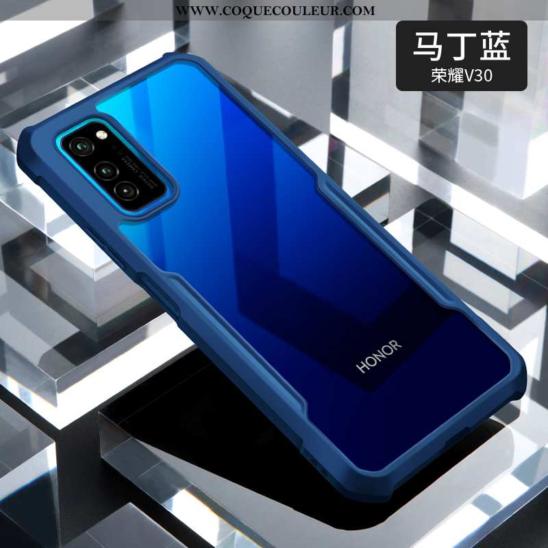 Coque Honor View30 Silicone Luxe Étui, Housse Honor View30 Protection Tendance Noir