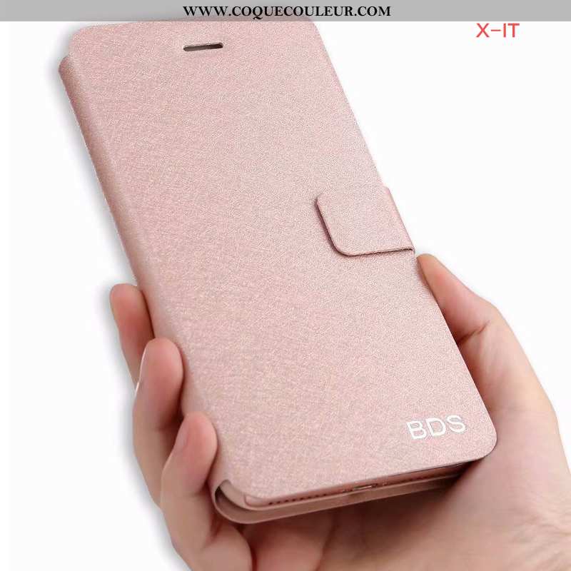 Coque Honor View30 Protection Téléphone Portable, Housse Honor View30 Délavé En Daim Cuir Rose