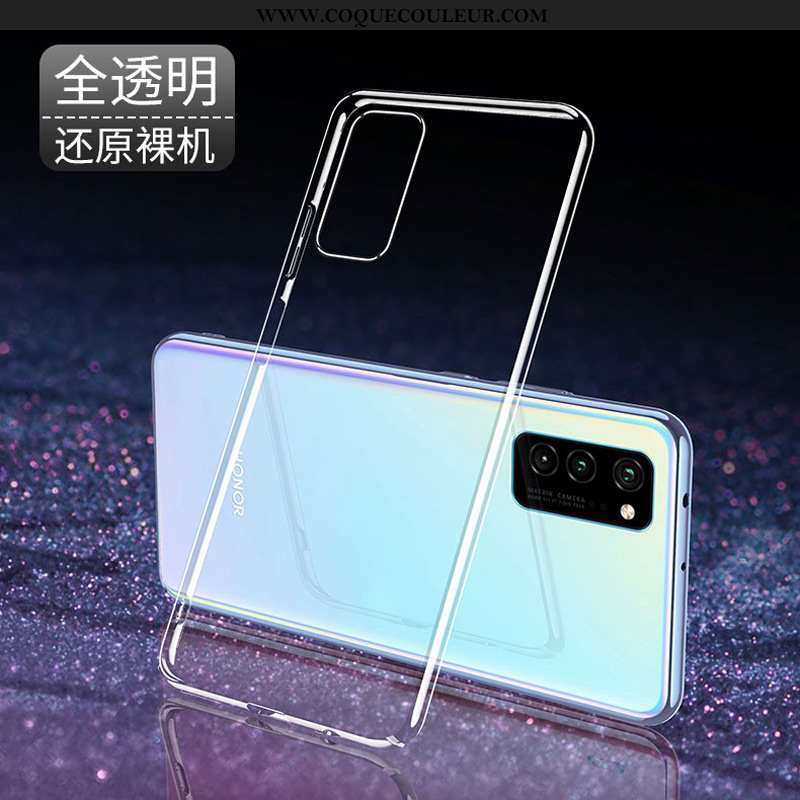 Coque Honor View30 Protection Simple Tendance, Housse Honor View30 Verre Personnalité Blanc Pur