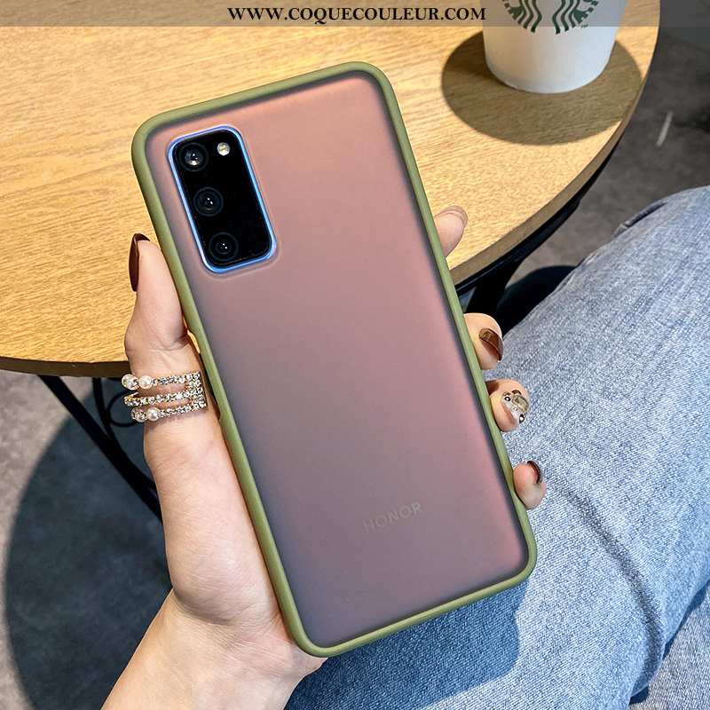 Étui Honor View30 Personnalité Coque Simple, Honor View30 Créatif Tout Compris Verte