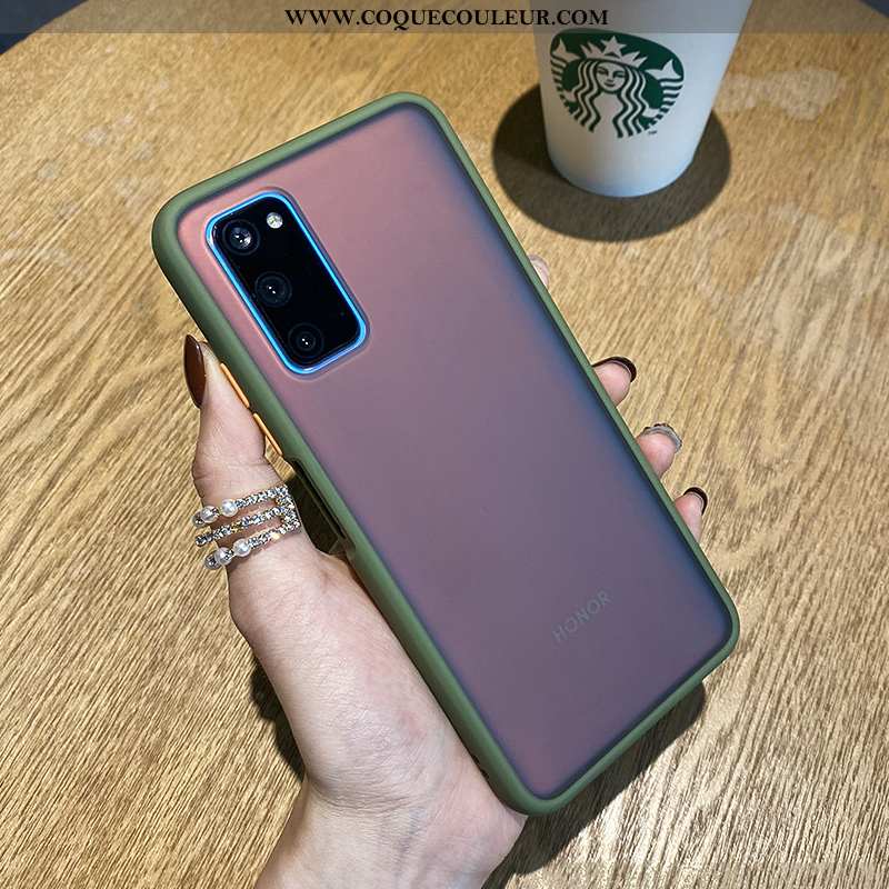 Étui Honor View30 Personnalité Coque Simple, Honor View30 Créatif Tout Compris Verte