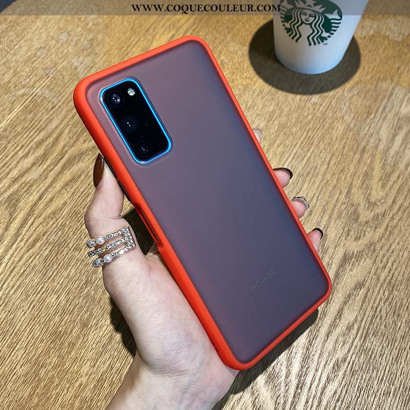 Étui Honor View30 Personnalité Coque Simple, Honor View30 Créatif Tout Compris Verte