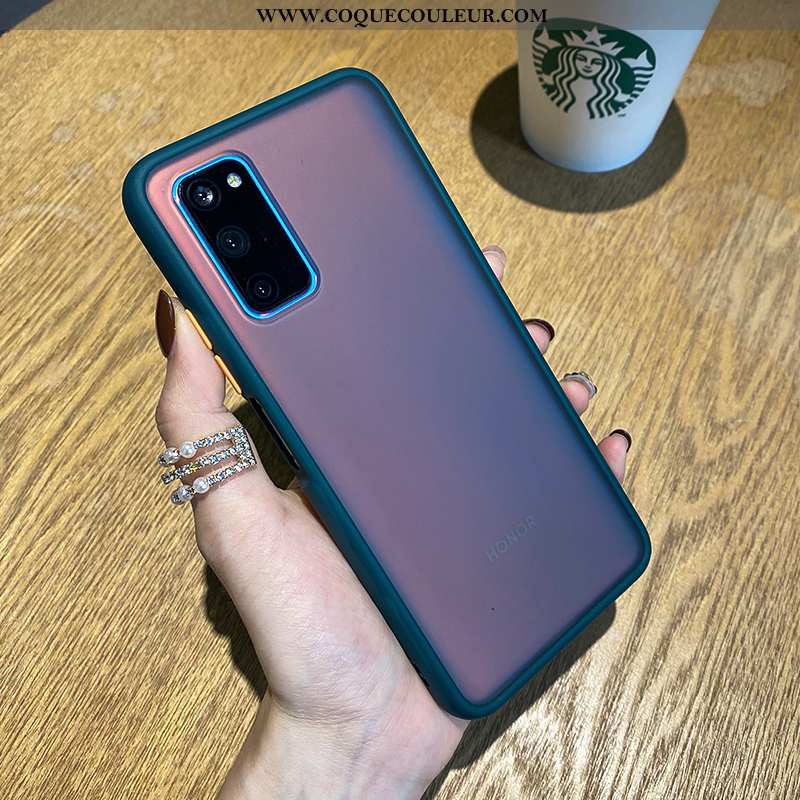 Étui Honor View30 Personnalité Coque Simple, Honor View30 Créatif Tout Compris Verte