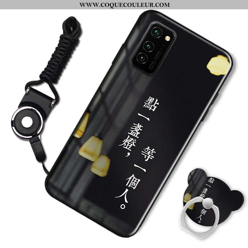 Étui Honor View30 Protection Noir Incassable, Coque Honor View30 Tendance