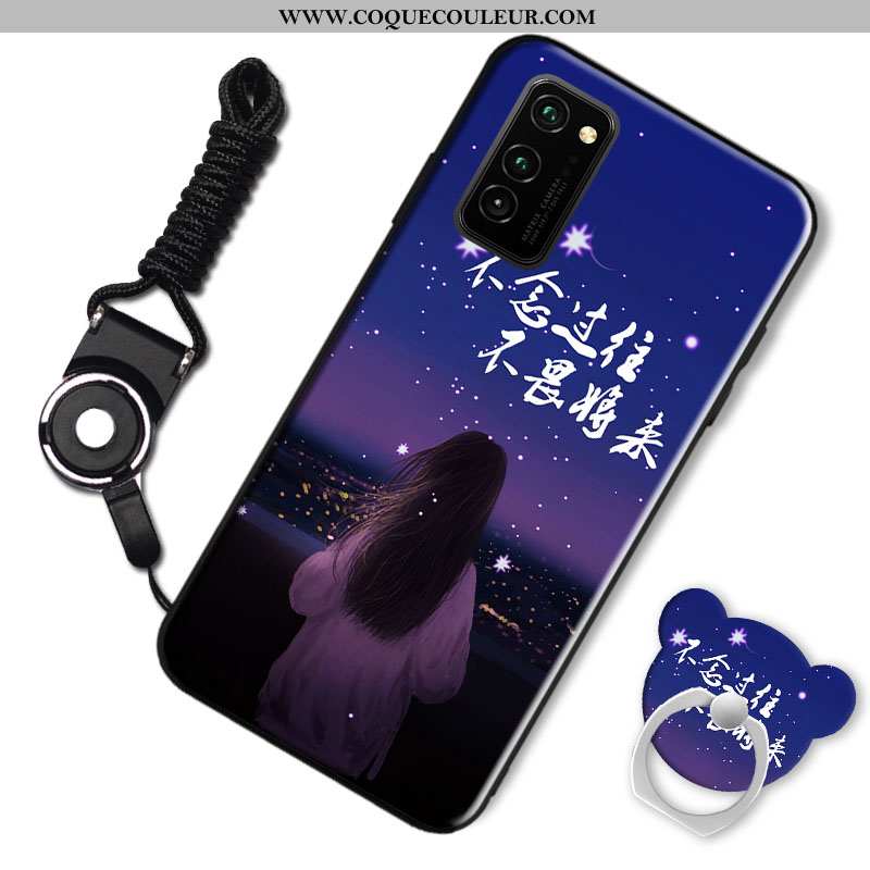 Étui Honor View30 Protection Noir Incassable, Coque Honor View30 Tendance