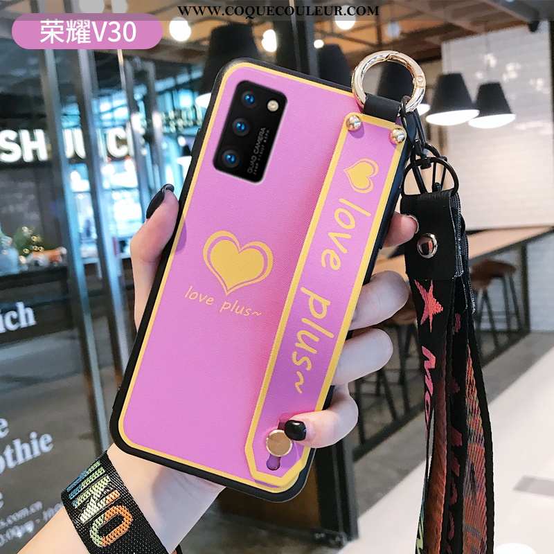 Étui Honor View30 Ultra Simple Coque, Coque Honor View30 Tendance Protection Verte