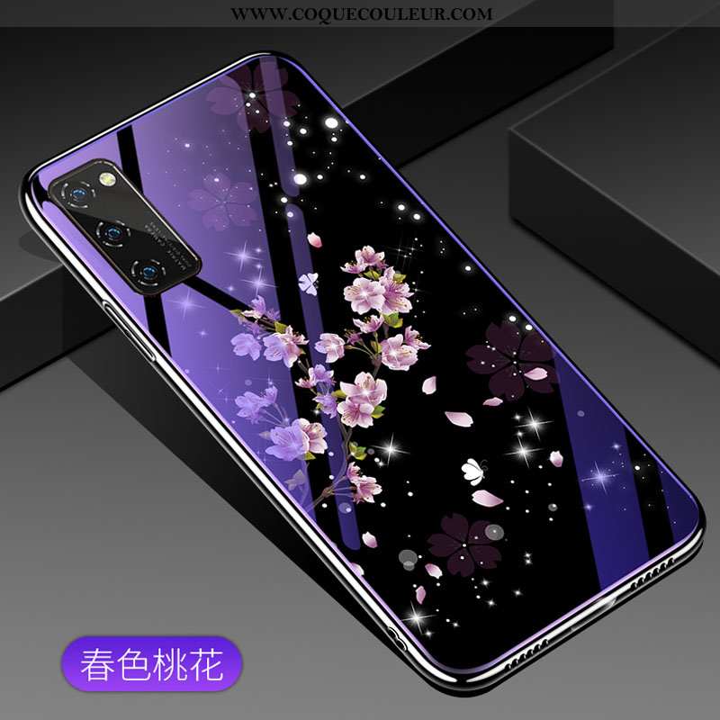 Étui Honor View30 Personnalité Protection Style Chinois, Coque Honor View30 Ultra Tendance Bleu