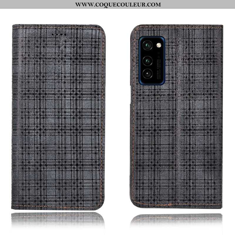 Coque Honor View30 Pro Cuir Véritable Tout Compris Téléphone Portable, Housse Honor View30 Pro Modèl