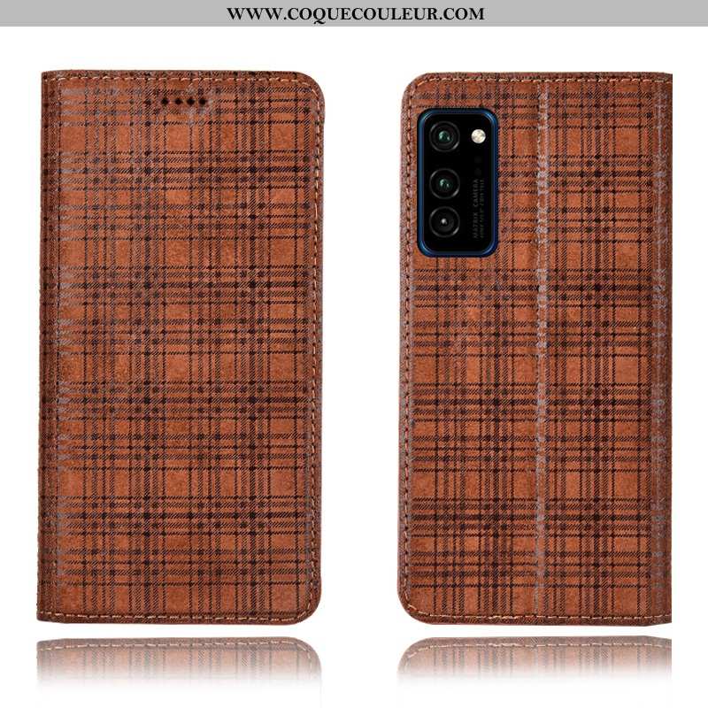 Coque Honor View30 Pro Cuir Véritable Tout Compris Téléphone Portable, Housse Honor View30 Pro Modèl