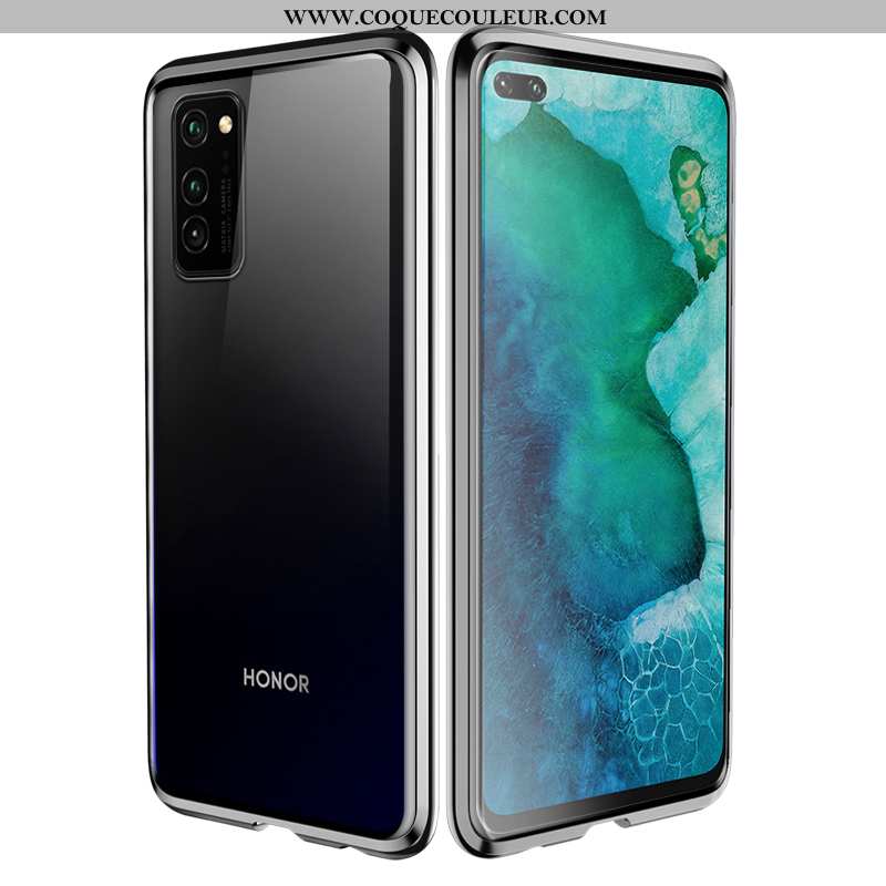 Coque Honor View30 Pro Transparent Incassable Net Rouge, Housse Honor View30 Pro Protection Bleu