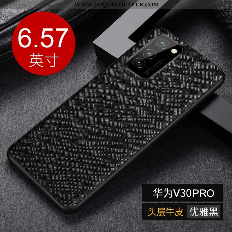 Housse Honor View30 Pro Créatif Téléphone Portable Coque, Étui Honor View30 Pro Cuir Véritable Incas