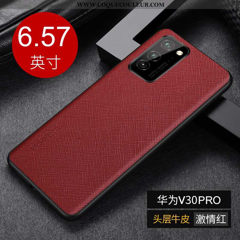 Housse Honor View30 Pro Créatif Téléphone Portable Coque, Étui Honor View30 Pro Cuir Véritable Incas