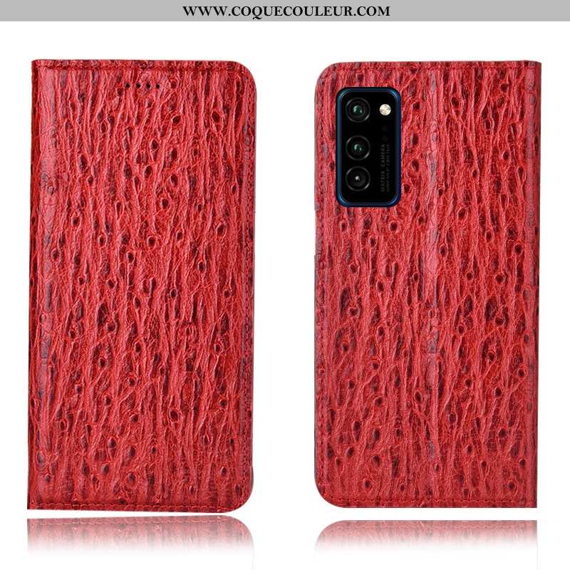 Étui Honor View30 Pro Modèle Fleurie Housse, Coque Honor View30 Pro Protection Incassable Noir