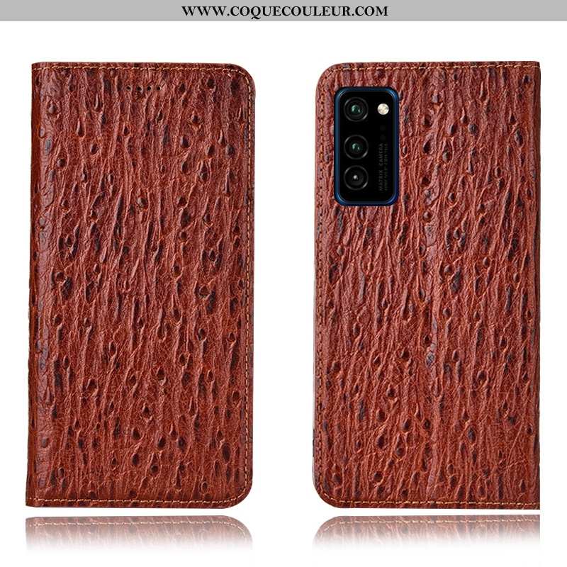Étui Honor View30 Pro Modèle Fleurie Housse, Coque Honor View30 Pro Protection Incassable Noir
