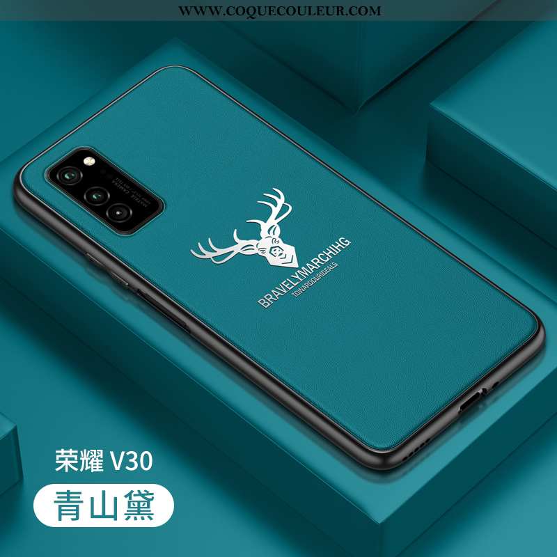 Étui Honor View30 Pro Silicone Tout Compris Incassable, Coque Honor View30 Pro Protection Bleu