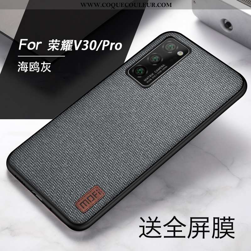 Coque Honor View30 Pro Protection Étui Coque, Housse Honor View30 Pro Silicone Magnétisme Noir