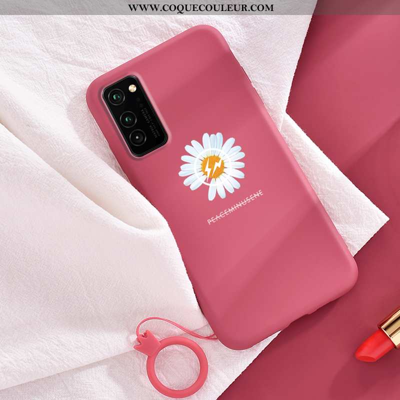 Étui Honor View30 Pro Silicone Petite Marguerite Dragon, Coque Honor View30 Pro Personnalité Fluide 