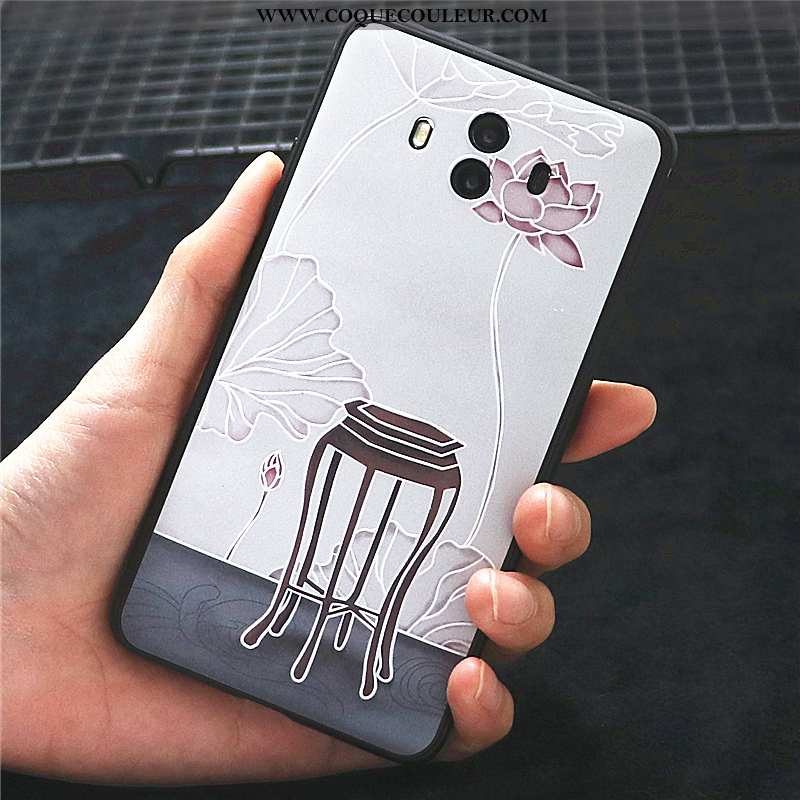 Housse Huawei Mate 10 Fluide Doux Coque Ornements Suspendus, Étui Huawei Mate 10 Silicone Téléphone 