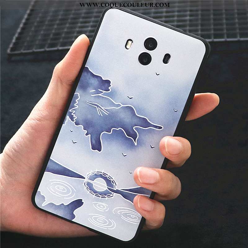 Housse Huawei Mate 10 Fluide Doux Coque Ornements Suspendus, Étui Huawei Mate 10 Silicone Téléphone 