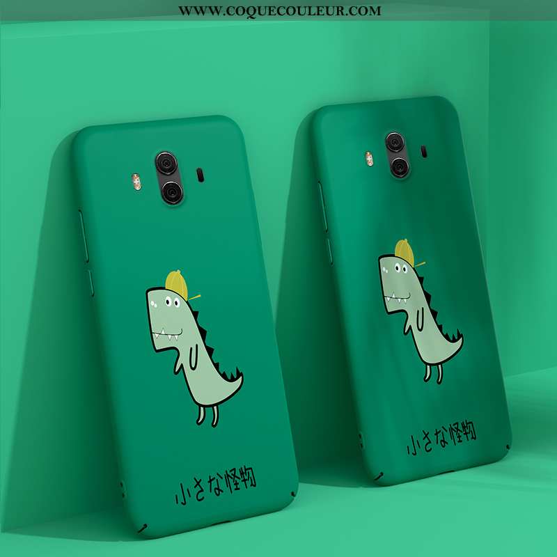 Coque Huawei Mate 10 Délavé En Daim Vert Tout Compris, Housse Huawei Mate 10 Personnalité Net Rouge 