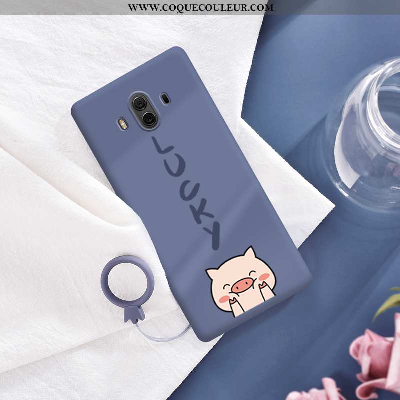 Étui Huawei Mate 10 Ornements Suspendus Charmant Protection, Coque Huawei Mate 10 Dessin Animé Silic