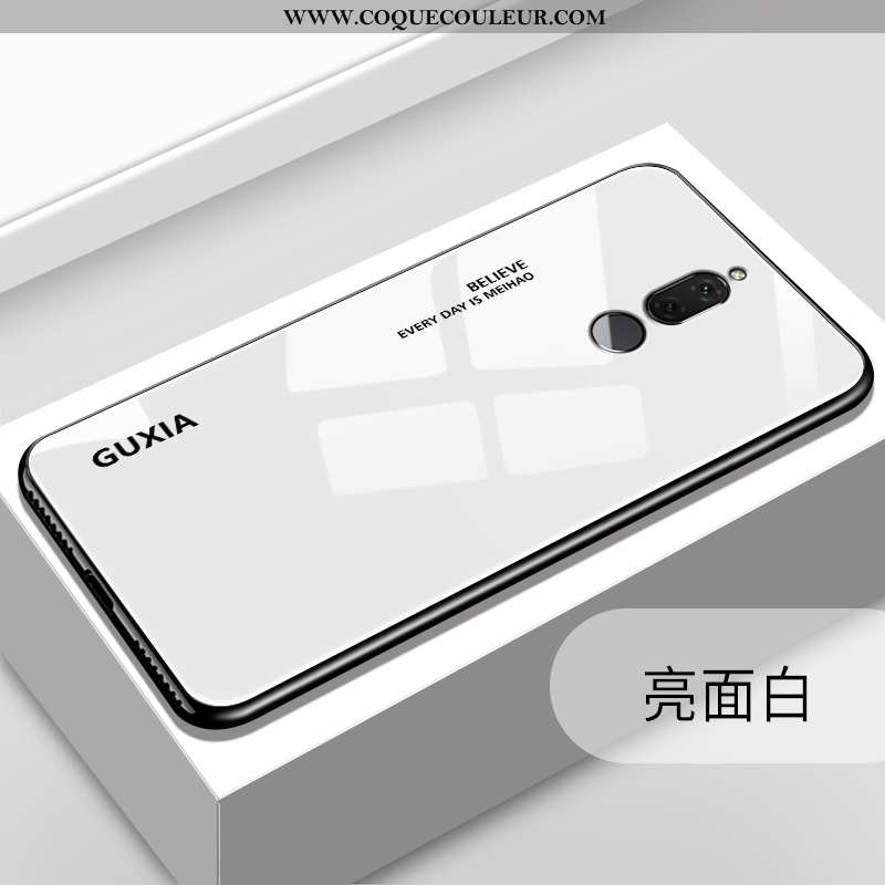 Coque Huawei Mate 10 Lite Verre Téléphone Portable Difficile, Housse Huawei Mate 10 Lite Délavé En D