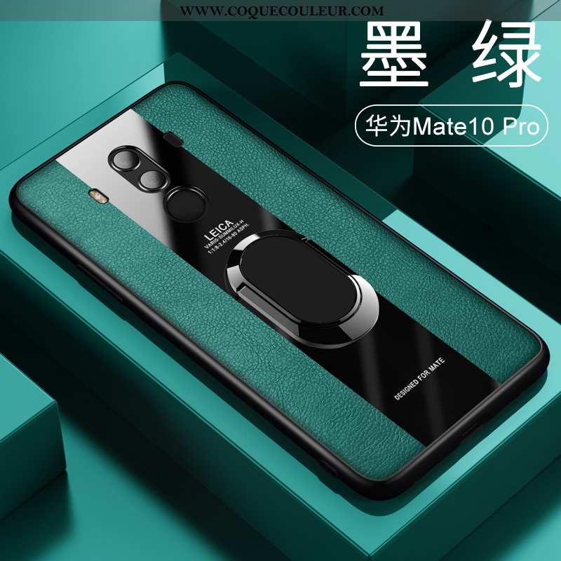 Étui Huawei Mate 10 Pro Protection Ultra Étui, Coque Huawei Mate 10 Pro Personnalité Magnétisme Vert