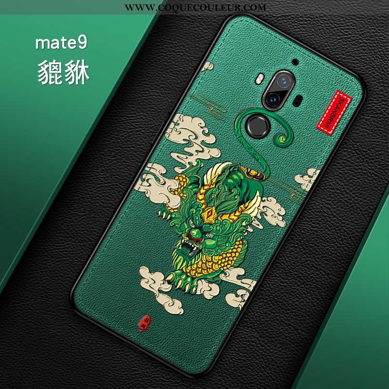 Housse Huawei Mate 10 Pro Fluide Doux Coque Vert, Étui Huawei Mate 10 Pro Silicone Incassable Verte