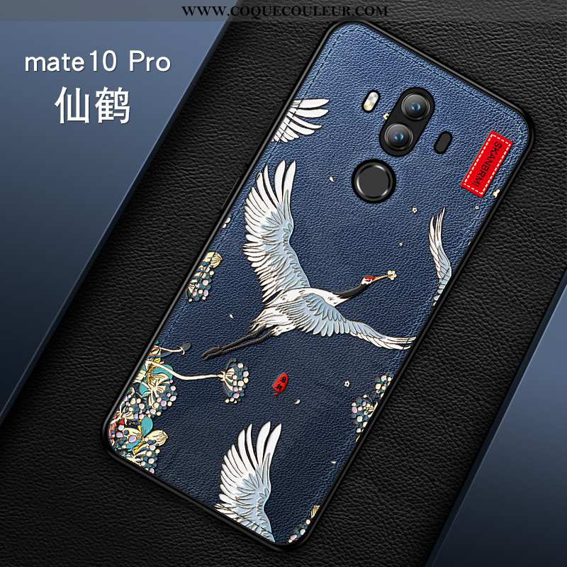 Housse Huawei Mate 10 Pro Fluide Doux Coque Vert, Étui Huawei Mate 10 Pro Silicone Incassable Verte