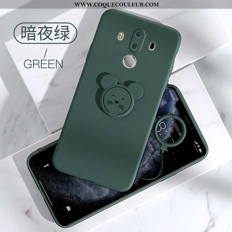 Coque Huawei Mate 10 Pro Protection Fluide Doux Vert, Housse Huawei Mate 10 Pro Tendance Tout Compri