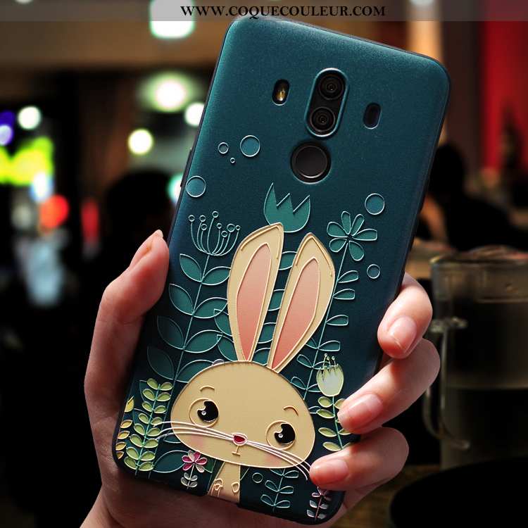 Étui Huawei Mate 10 Pro Créatif Rose Coque, Coque Huawei Mate 10 Pro Dessin Animé Légère