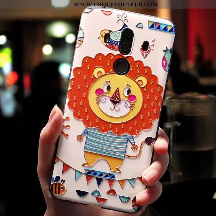 Étui Huawei Mate 10 Pro Créatif Rose Coque, Coque Huawei Mate 10 Pro Dessin Animé Légère