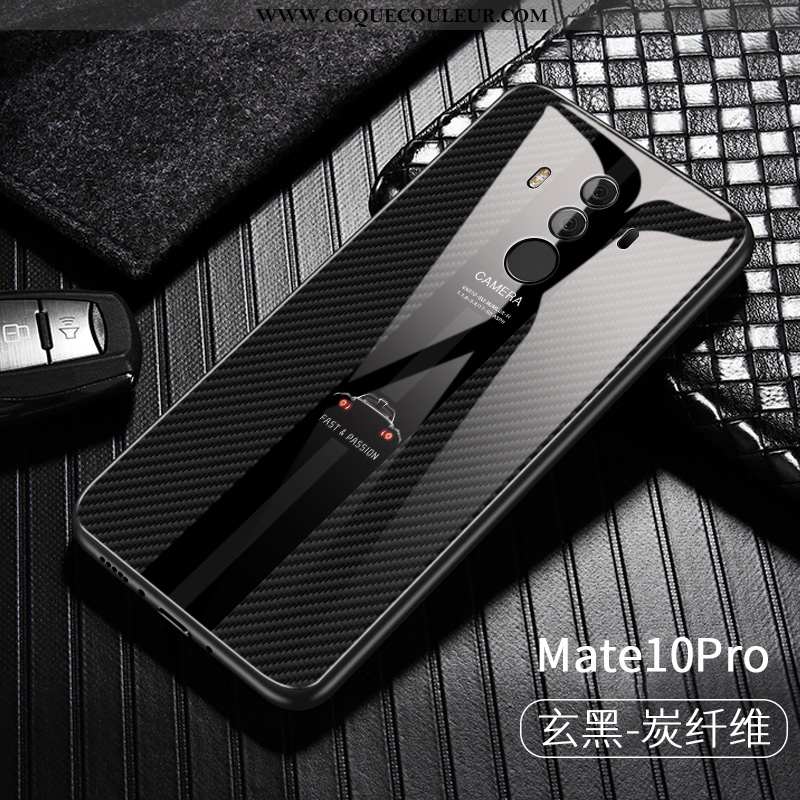 Étui Huawei Mate 10 Pro Créatif Tempérer Business, Coque Huawei Mate 10 Pro Ultra Tendance Bleu