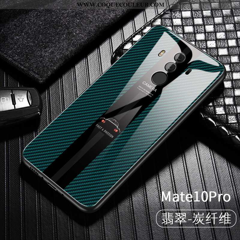 Étui Huawei Mate 10 Pro Créatif Tempérer Business, Coque Huawei Mate 10 Pro Ultra Tendance Bleu