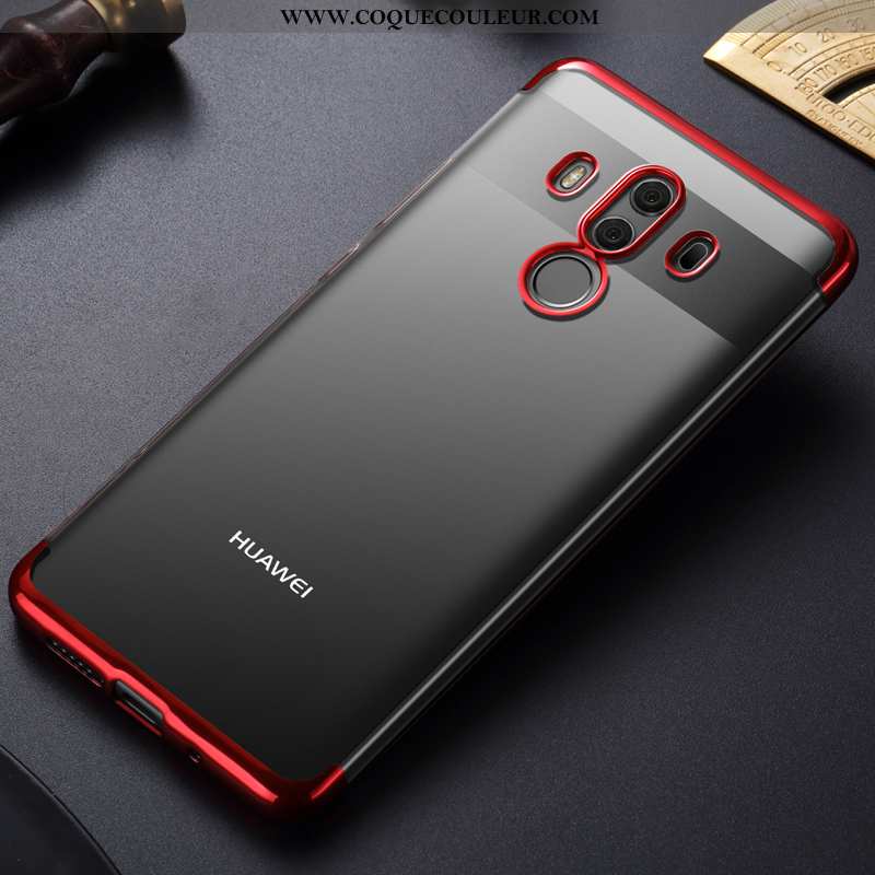 Housse Huawei Mate 10 Pro Tendance Bleu Tout Compris, Étui Huawei Mate 10 Pro Fluide Doux Placage