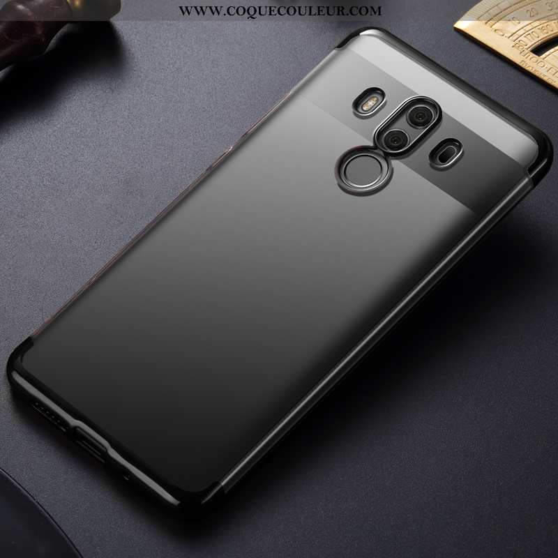 Housse Huawei Mate 10 Pro Tendance Bleu Tout Compris, Étui Huawei Mate 10 Pro Fluide Doux Placage