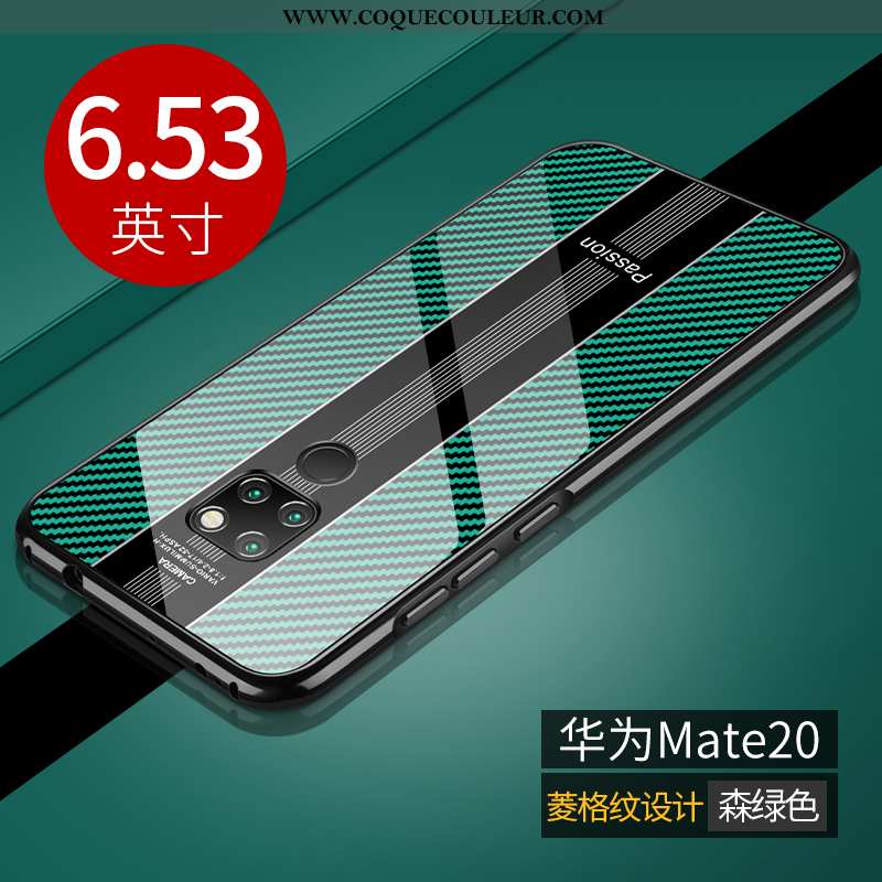 Housse Huawei Mate 20 Légère Téléphone Portable Ultra, Étui Huawei Mate 20 Protection Métal Rouge