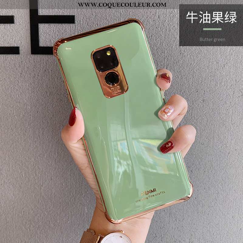 Étui Huawei Mate 20 Protection Fluide Doux Simple, Coque Huawei Mate 20 Personnalité Ballon Rose